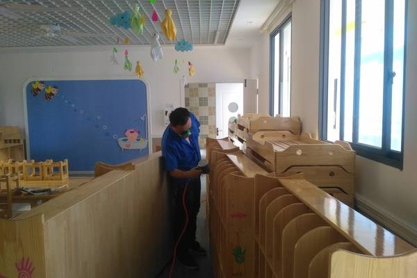 万州保洁公司：开州为民幼儿园（除甲醛）